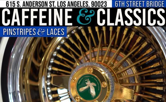 Caffeine And Classics Car Show partial flyer 2025